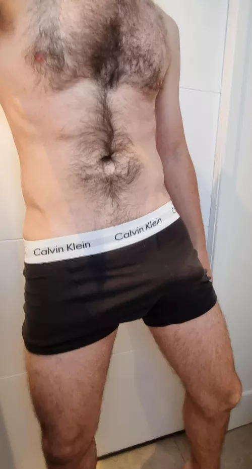 Black stretchy CKs are a great choice by aussie_treat