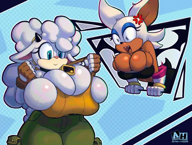 Damn those sonic comics getting wild (Artist:AstroAfterHours/IgnantAstro) by White-Whiskey