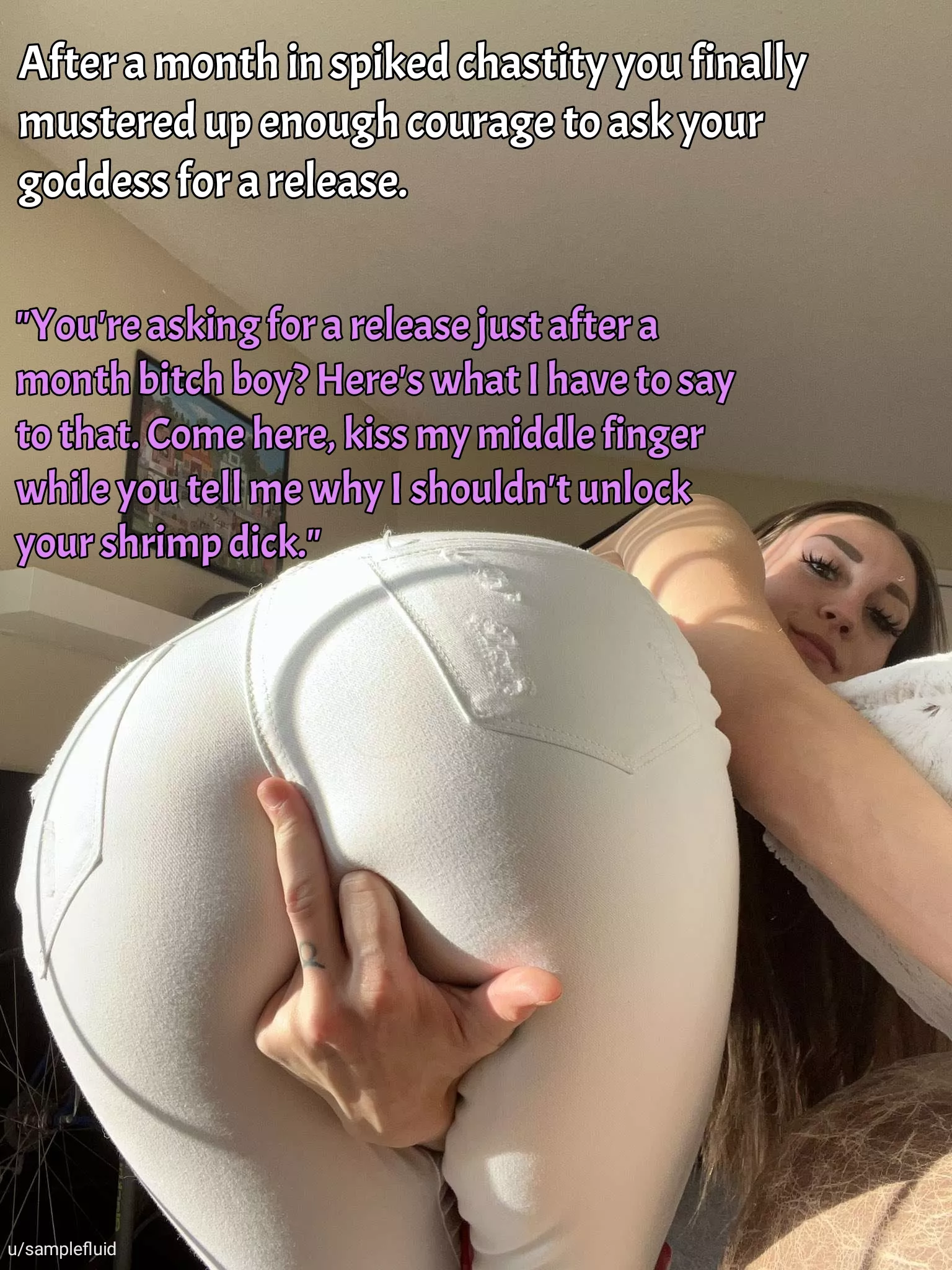 Goddess is ruthless. posted by SampleFluid