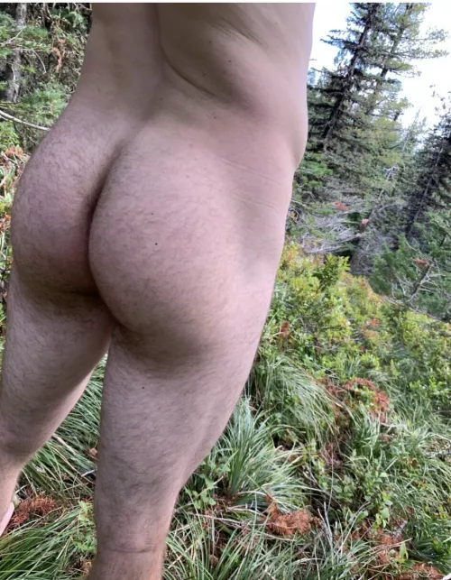 Got naked on my hike by Hungwithabubblebutt