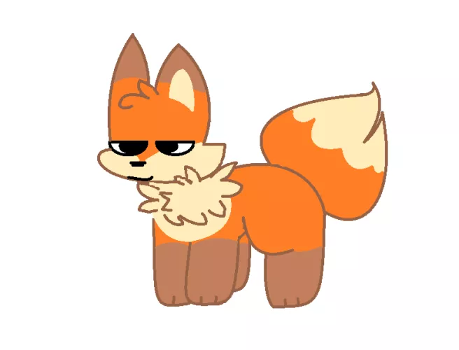 Hewwo, I always wanted to join the community but feared of what people might think of me >w<. There is my first art made in PAINT ;3, trying to save up some money to buy a drawing tablet. by Fnooxi_Tales