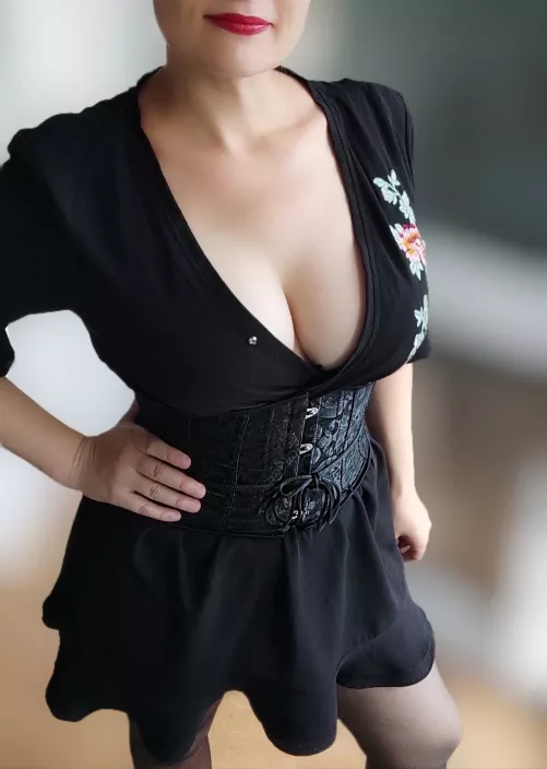 How about this for an office uniform by BlushedObsession