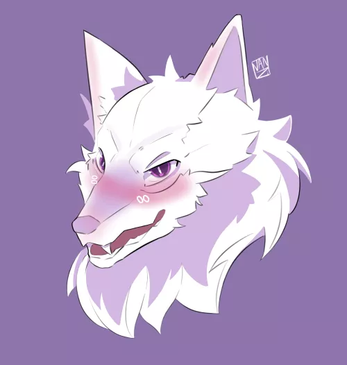 I'm new to the furry community, this was my most recent work! by renanzices