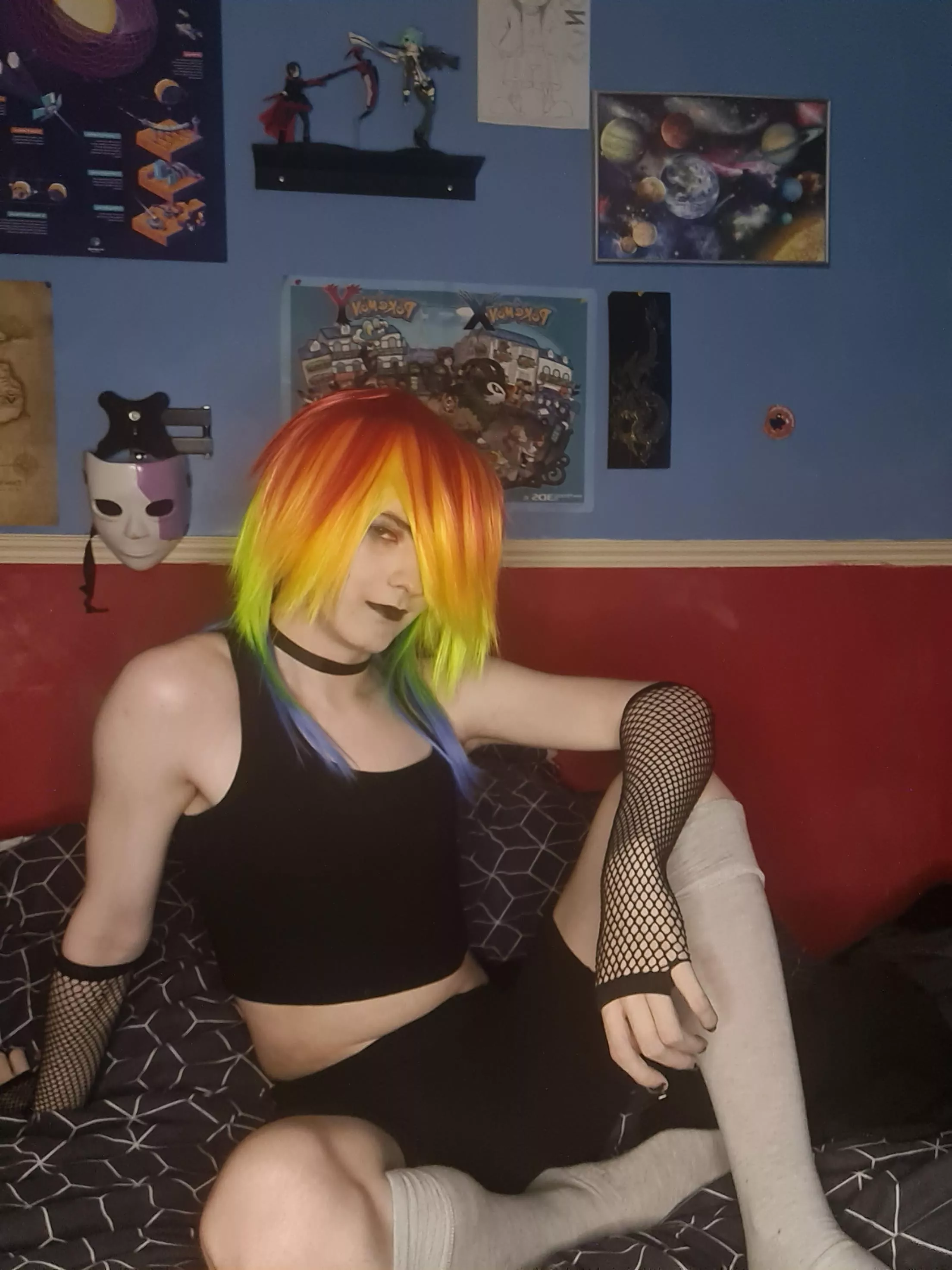Is rainbow goth a thing? posted by A5hunera