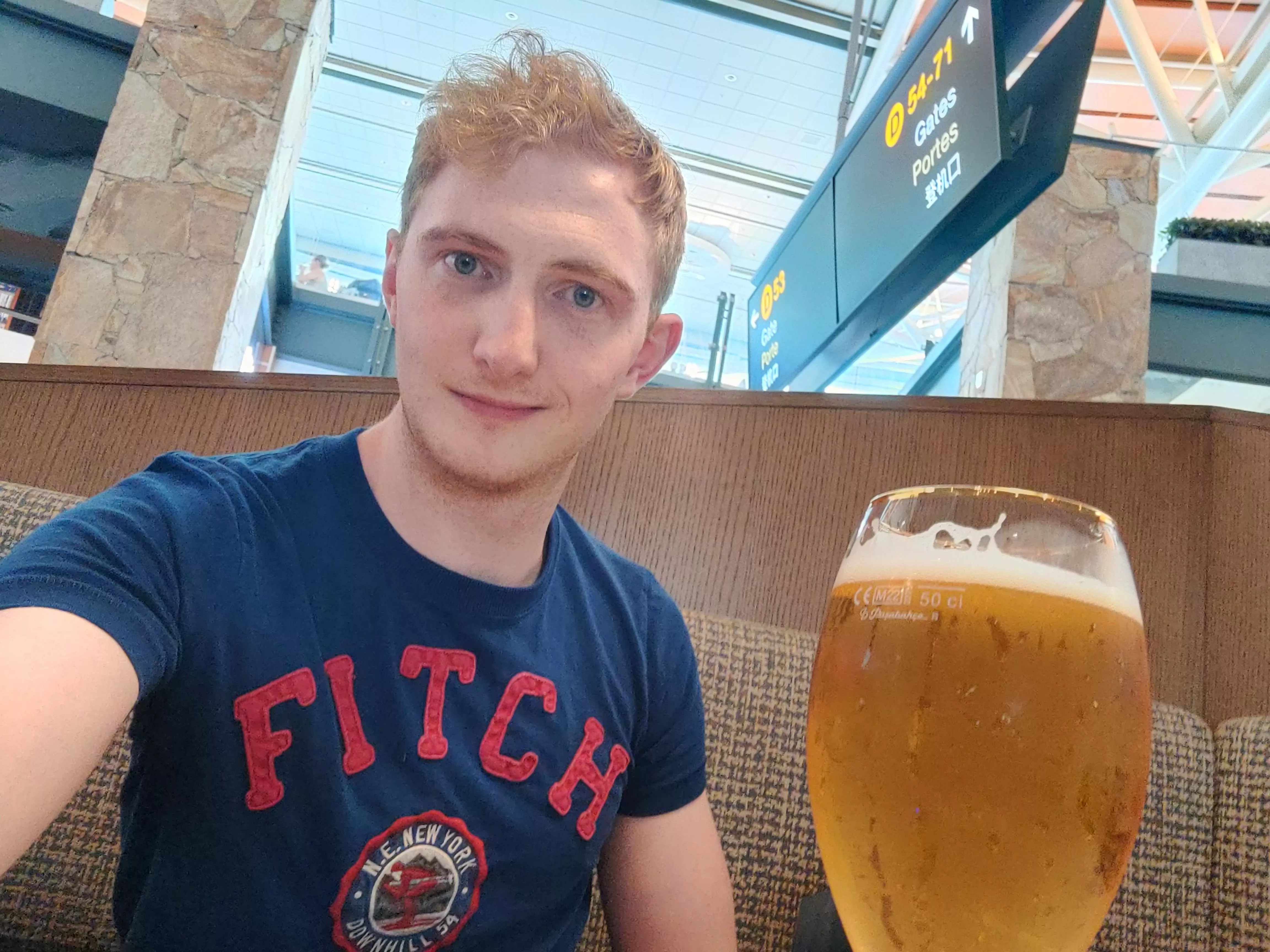 My favourite part of flying is the pint at the airport beforehand posted by Atomlad360