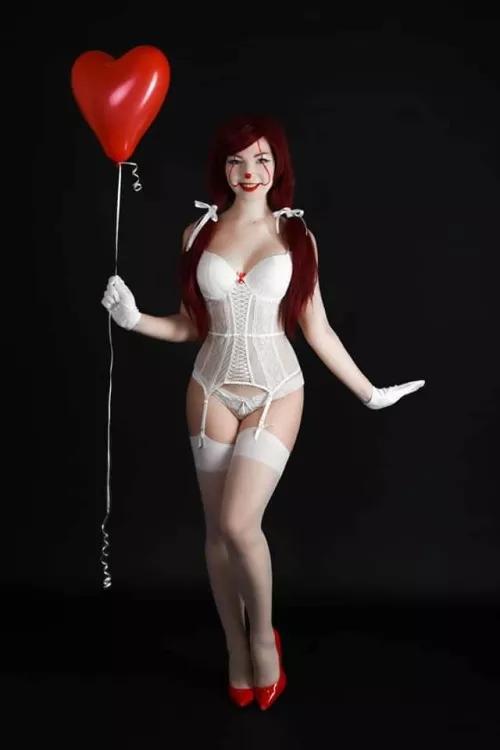 Pennywise (It) by Angelina Spaska by angelina-spaska