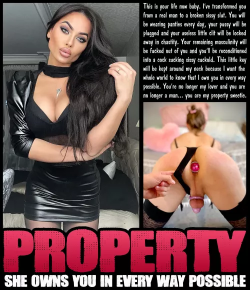 PROPERTY [chastity] [sissy] [cuckold] by Teas_Denial