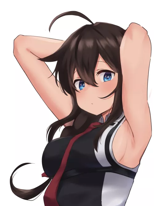 Shigure's Armpits (lanthan) [KanColle] by llamanatee
