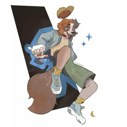 tried new artstyle by puddleofdoodle