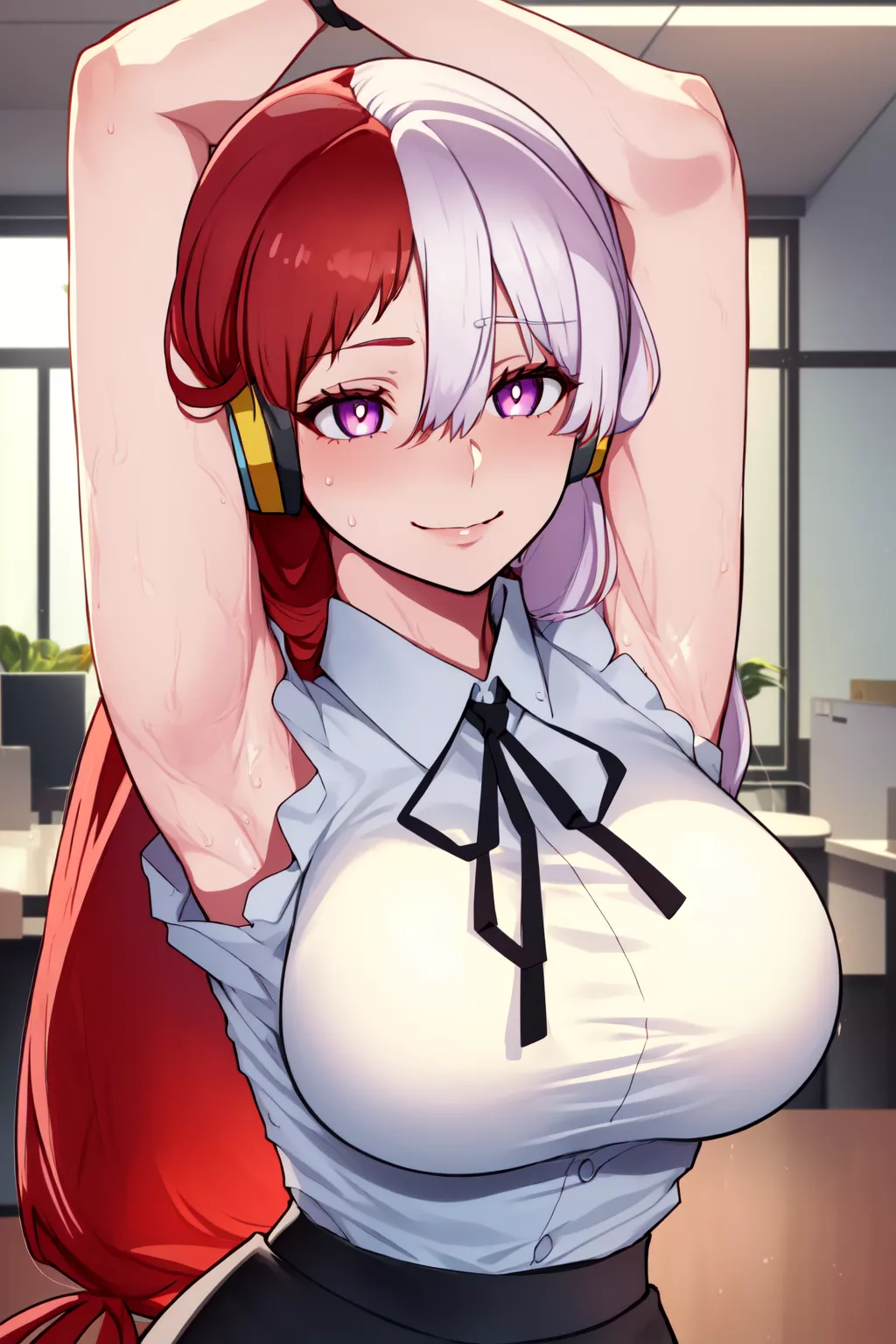 Uta's Pits in OL outfit posted by Naughty-AI