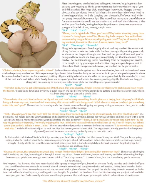 Your futa catgirl roommate becomes your futa catgirl gf! (Episode 2: consummation) [very sex] [big floppy catgirl dick] [death by snu-snu] (art by monkeywithaafro) by Asspiring_sissy