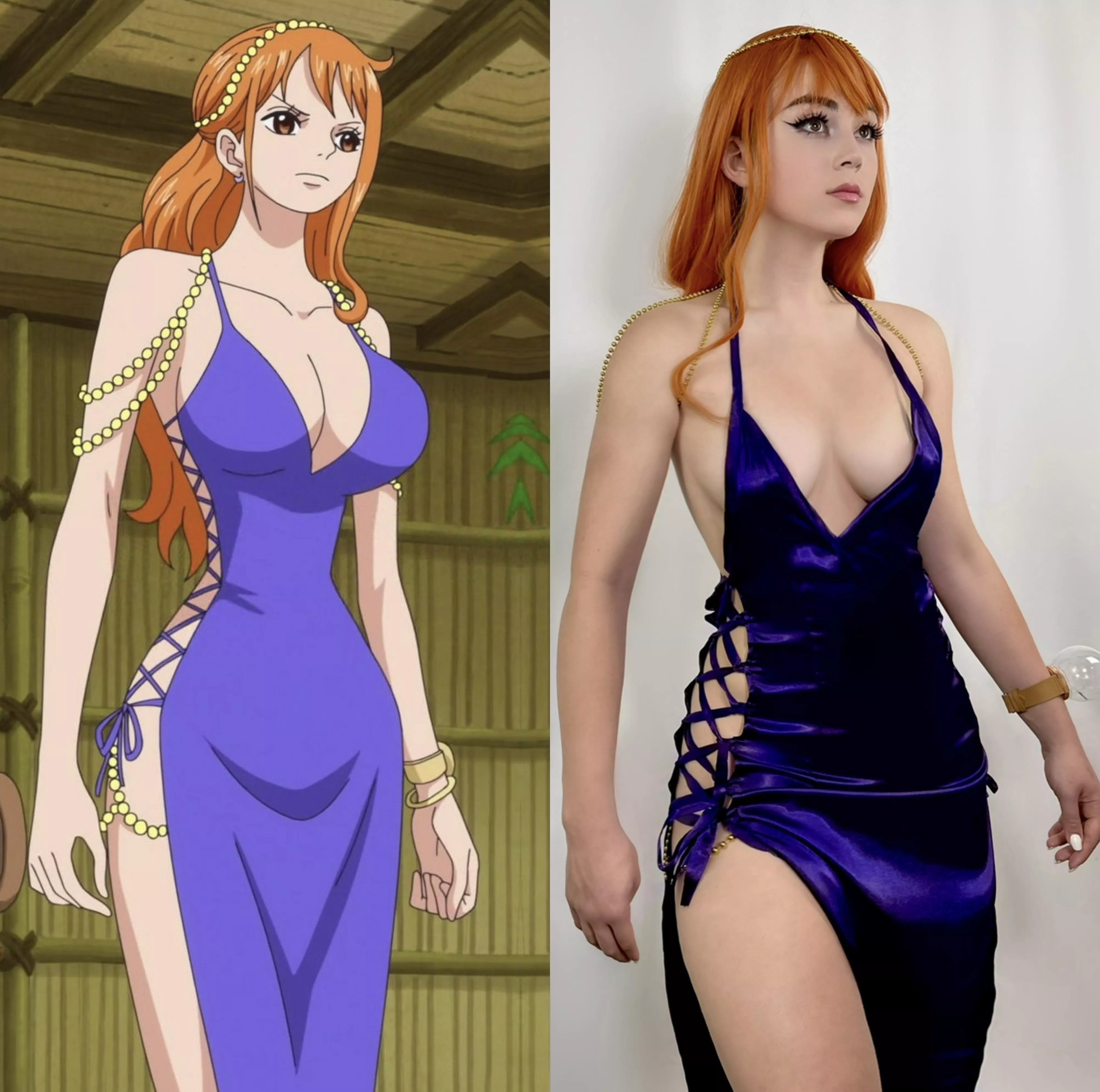 Zou Nami Side by Side (Buttercupcosplays) posted by Buttercupcosplays