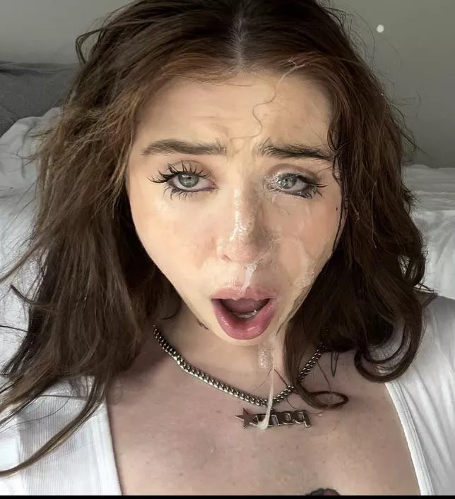 cum, spit, and messed up makeup. Doubt you’ll see a sloppier picture today! posted by prosexx