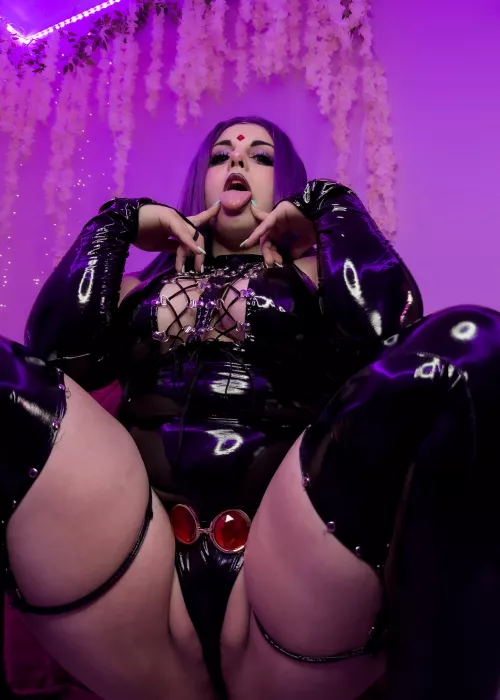 I missed cosplaying as Raven!!! By marcellinecos by marcellinecosplay