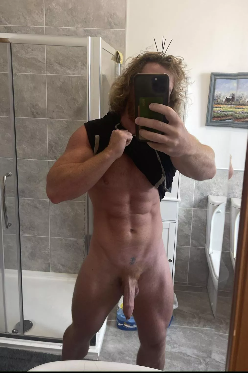 I’d love it for someone to give a hand in the shower and clean my back. posted by Bearded_alpha1