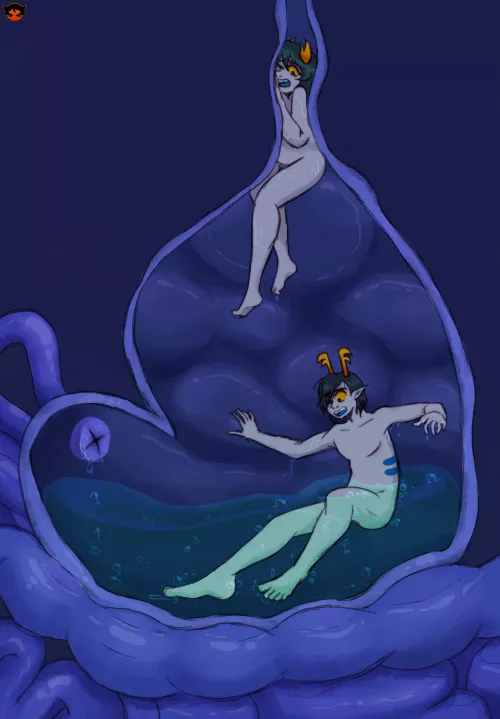 {image} Should I add more food? They're both dessert! (art by me~) by Geborne