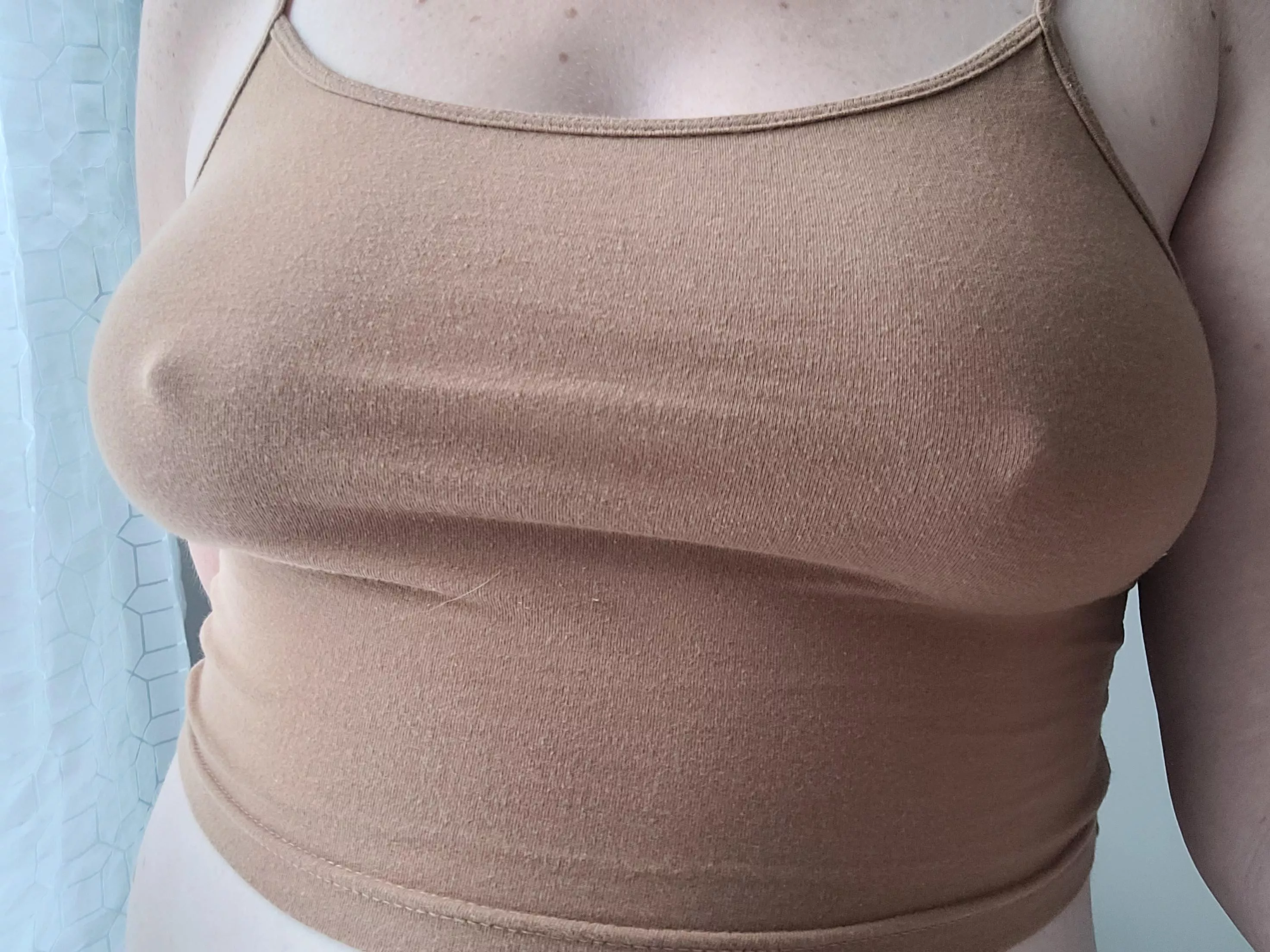 it's better being braless 😉 posted by Mountain-Trip-5429