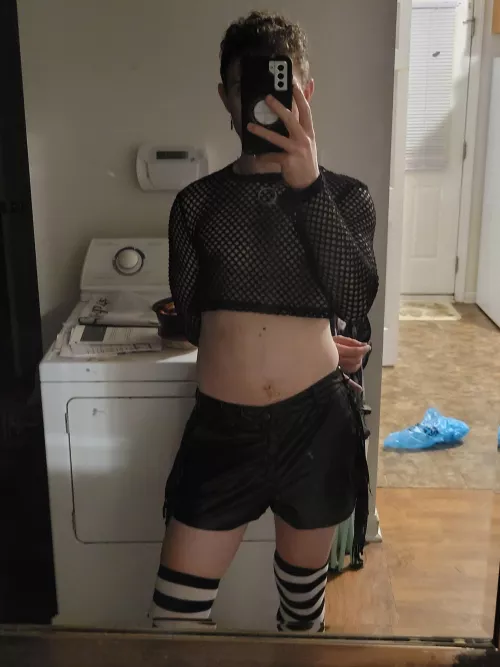 It's crazy just a year ago I was wearing white T-shirts and blue jeans by Aidan_Fox_hi