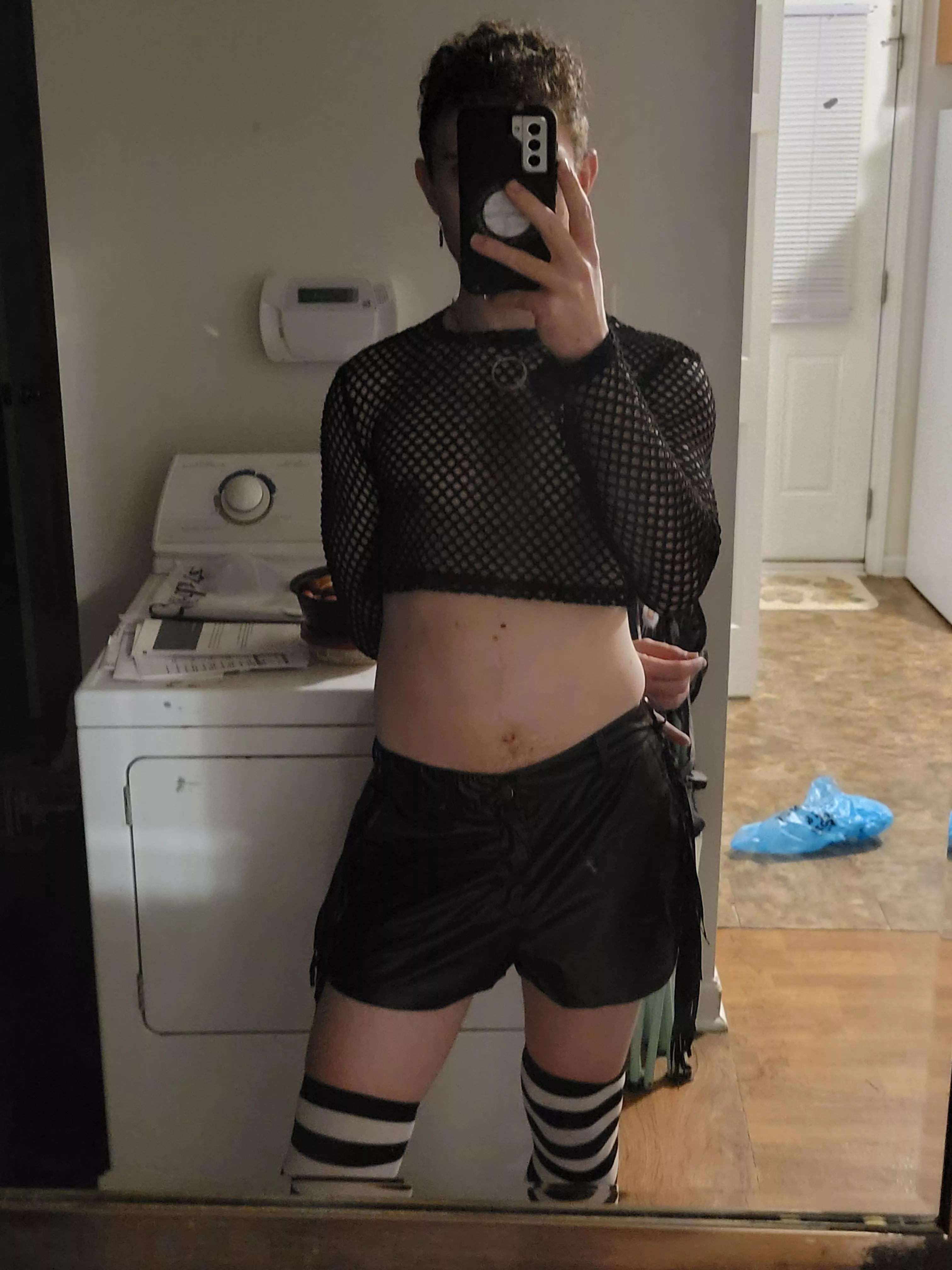 It's crazy just a year ago I was wearing white T-shirts and blue jeans posted by Aidan_Fox_hi