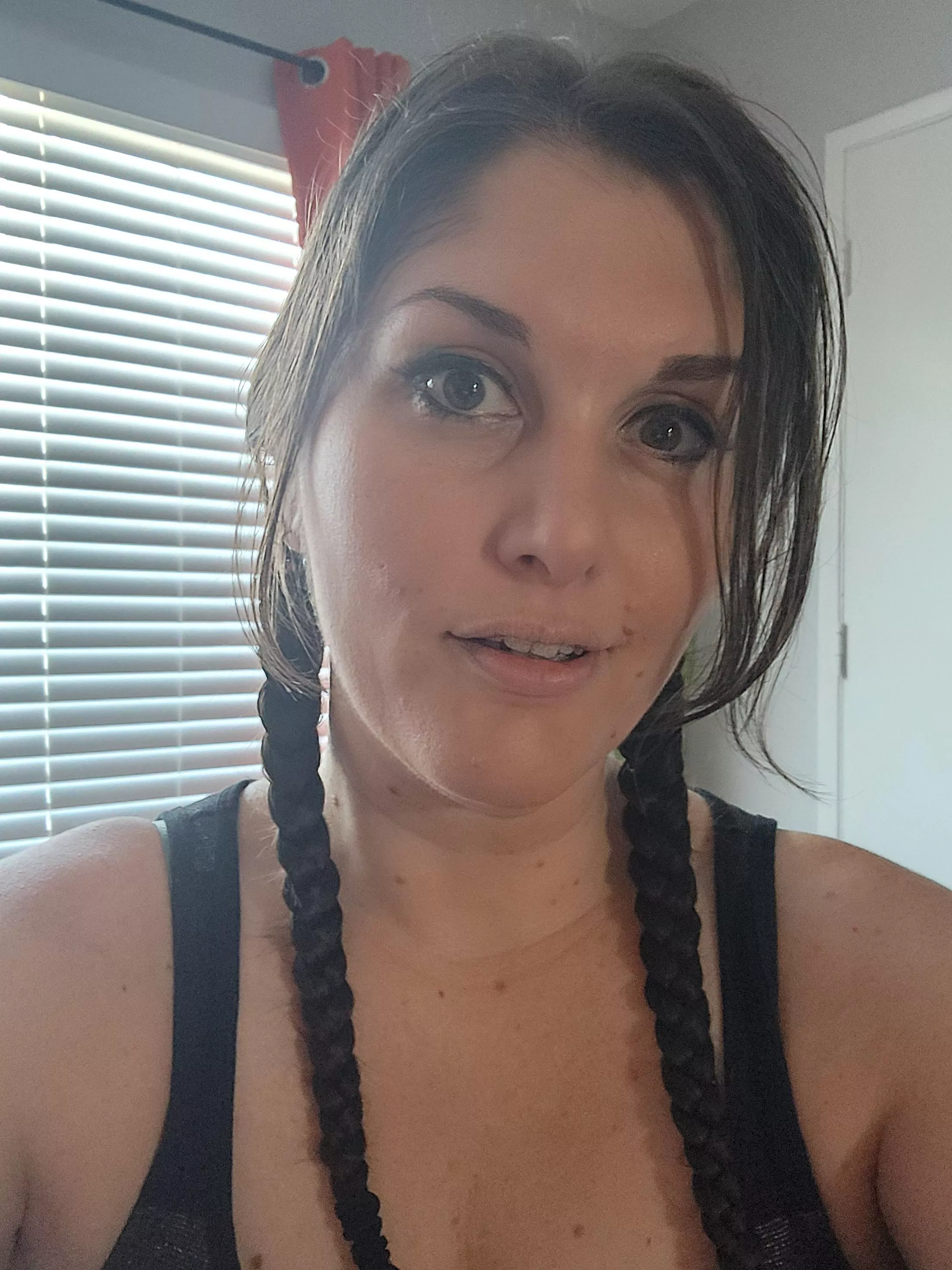 Not too bad for 40, braids (f) posted by Merkyluv