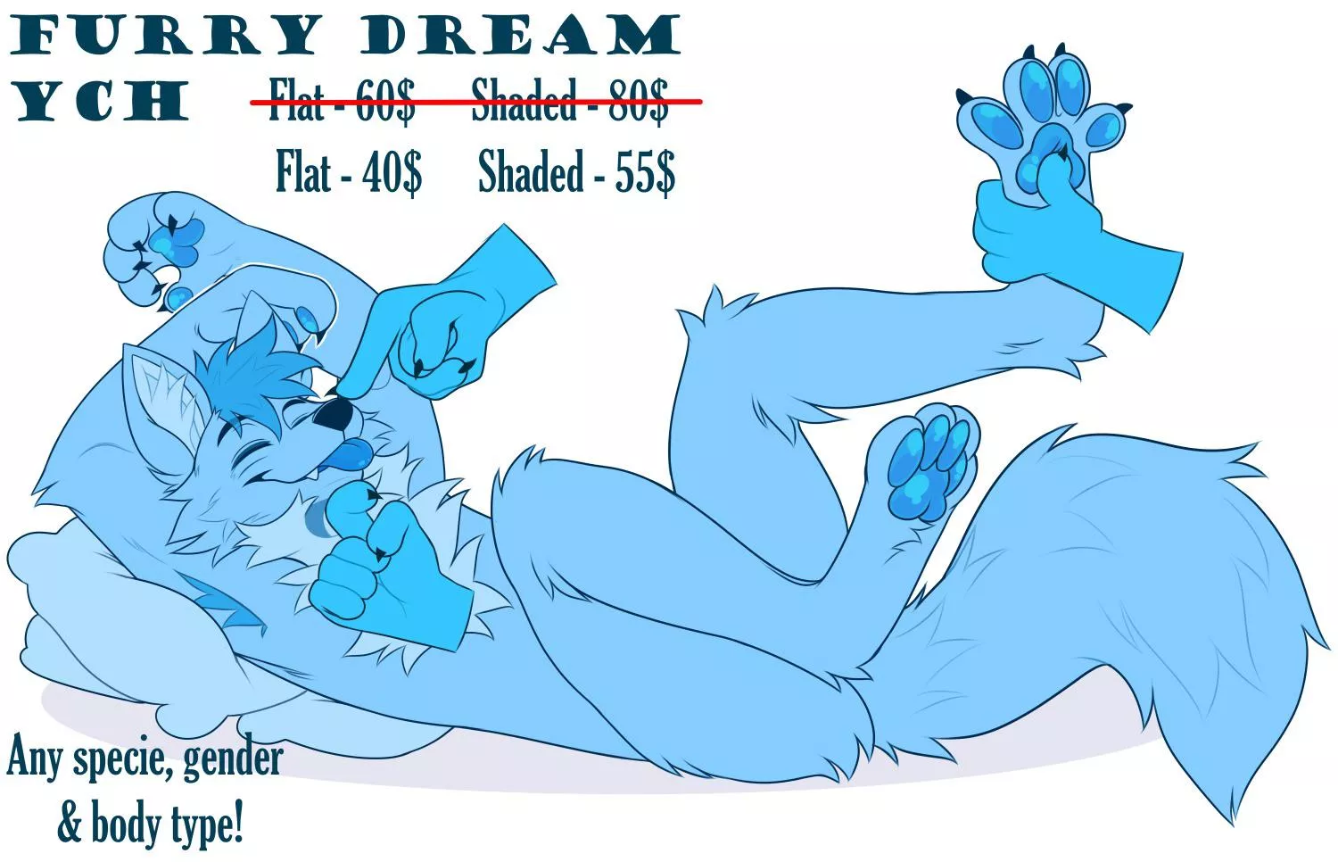 Only 6 slots left for thus ych! (Art by me) posted by Commercial_Ad_7504