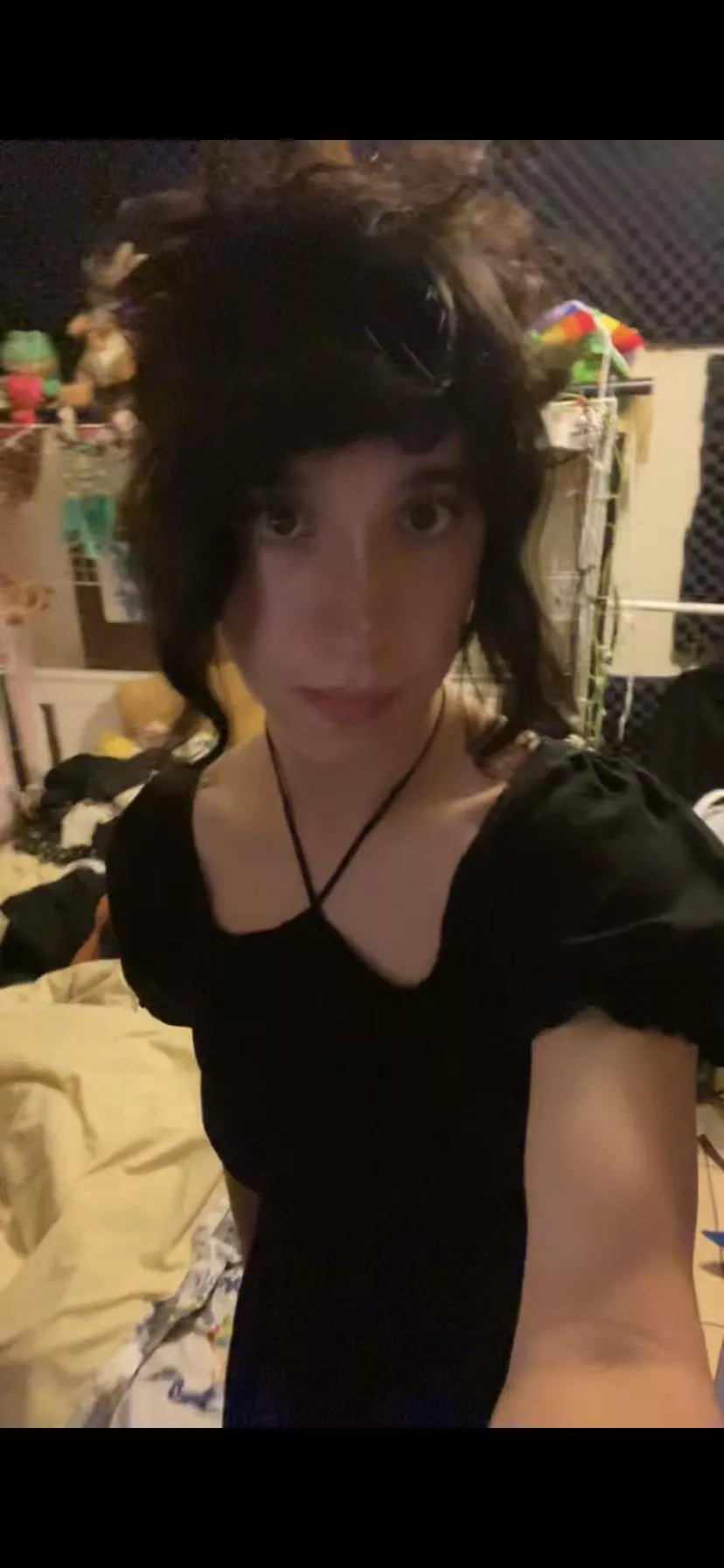 Trying out a new hairstyle 😅,what do you think ? Is it cute ? 🥺 posted by larnpop