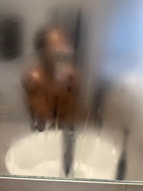 Wipe away the steam for a special surprise by terraolivia