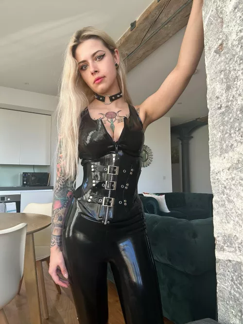 You don’t stand a chance resisting me in this catsuit by MistressMercyxoxalt