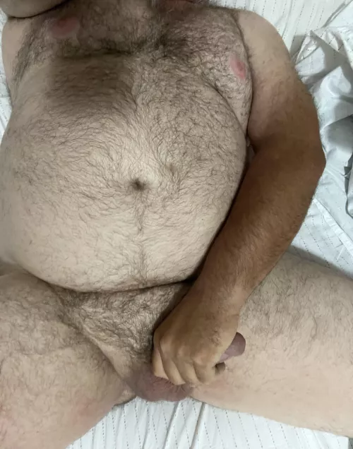 A fat hairy bottom needing cock! by farmerrancher5179