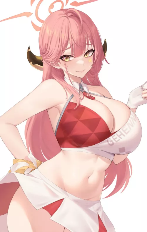 Cheerleader Aru (Kuavera) [Blue Archive] by llamanatee