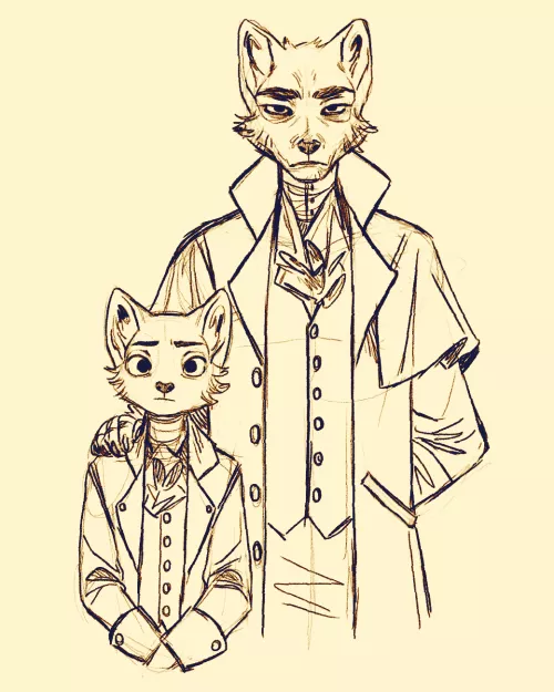 Family Portrait - @falco_works for @doppelfoxx by Doppelfoxx