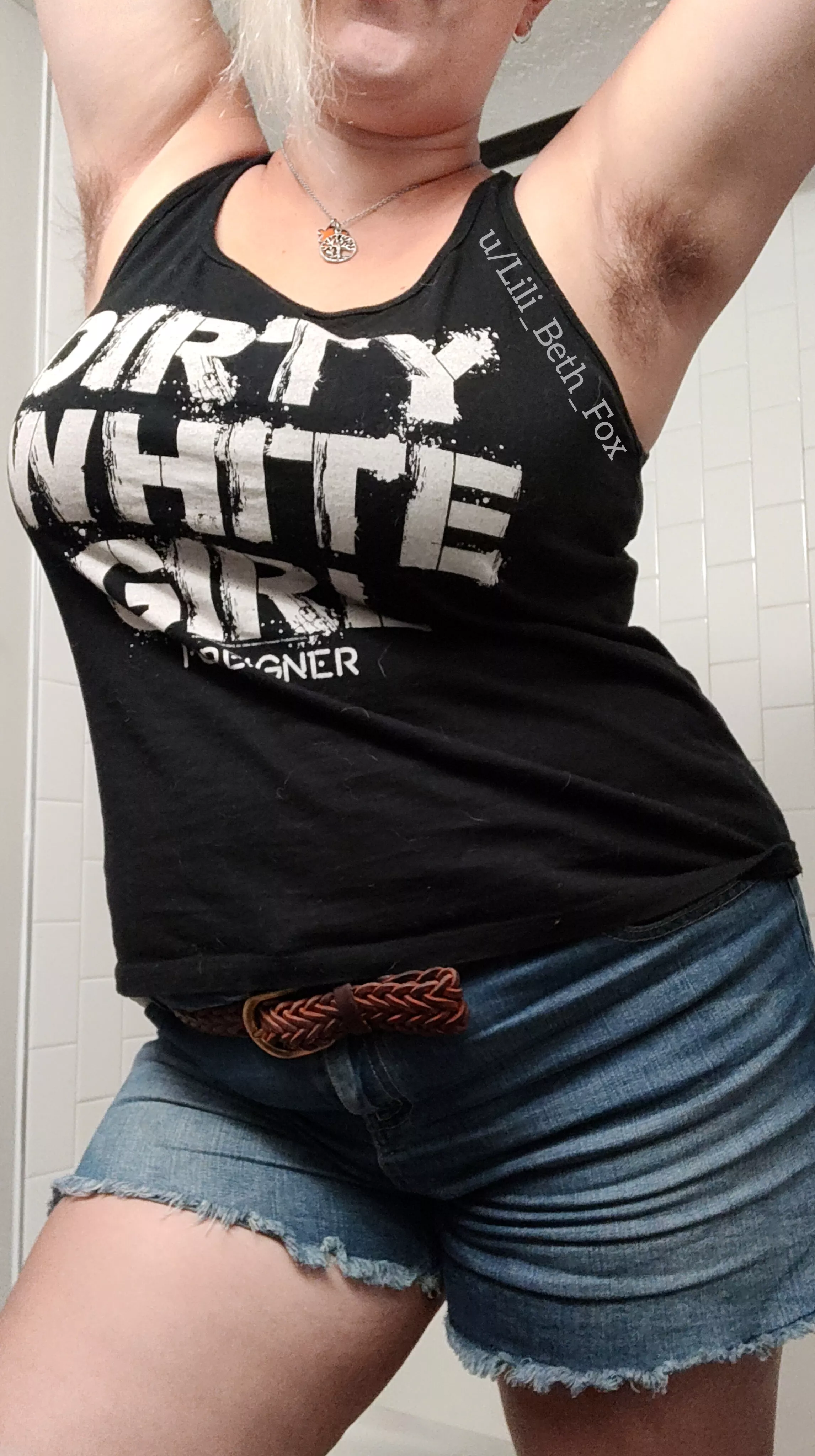 I'll be your dirty white girl.... Come take a sniff! [OC] posted by Lili_Beth_Fox