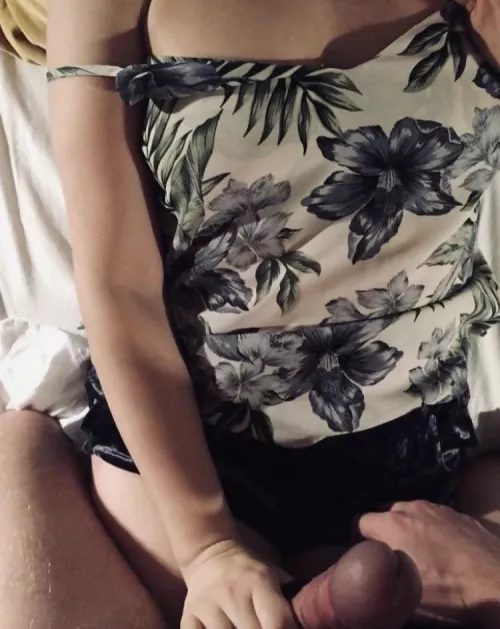 Incredible how good can be foreplay when You fantasize about sharing her with older guys… by happy-as-cuck