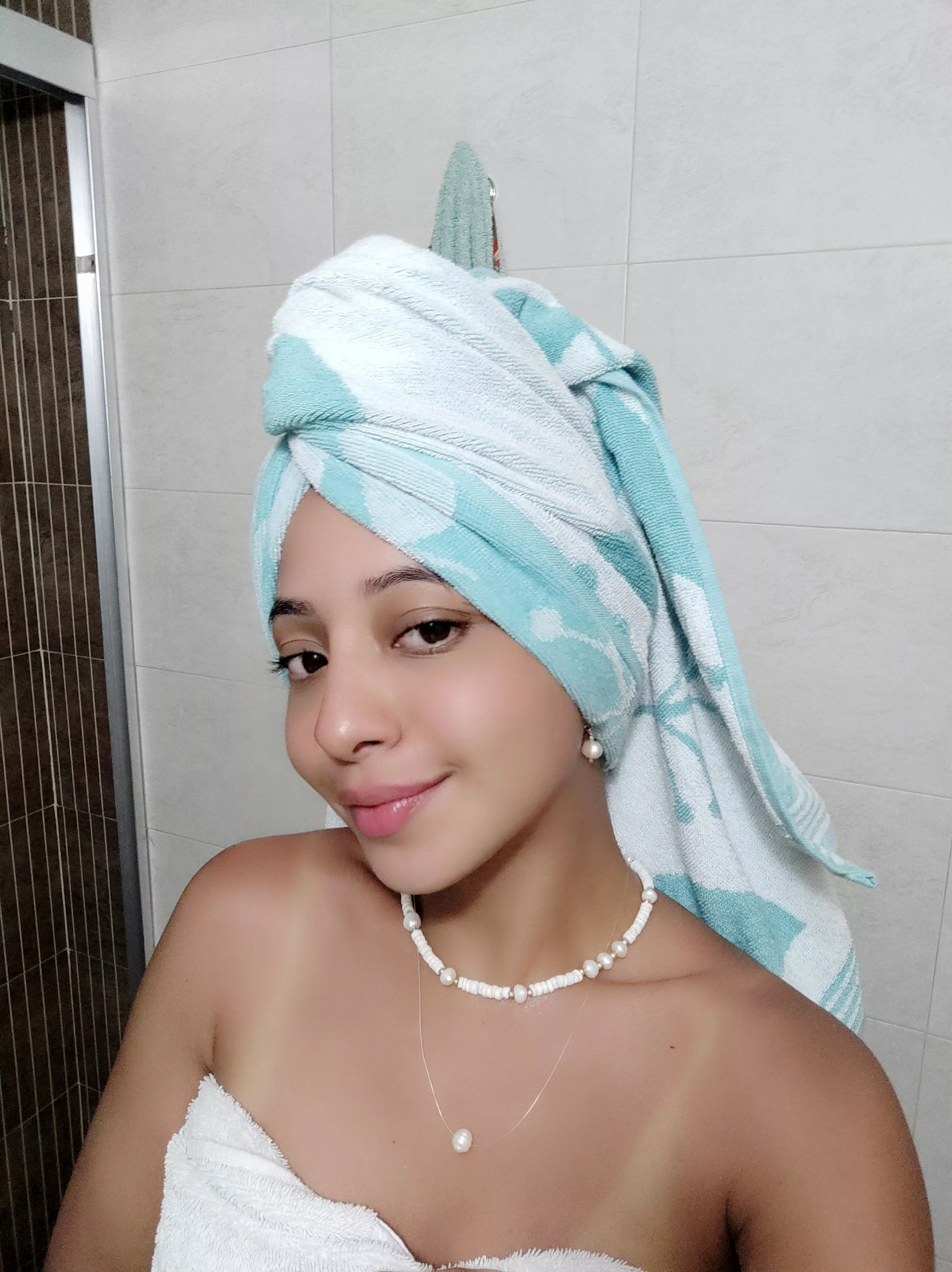 my face right after a shower posted by blairgomez