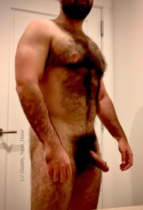 New Study Suggests: Hairy men have higher testosterone, pound harder & last longer… by -Daddy_Next_Door