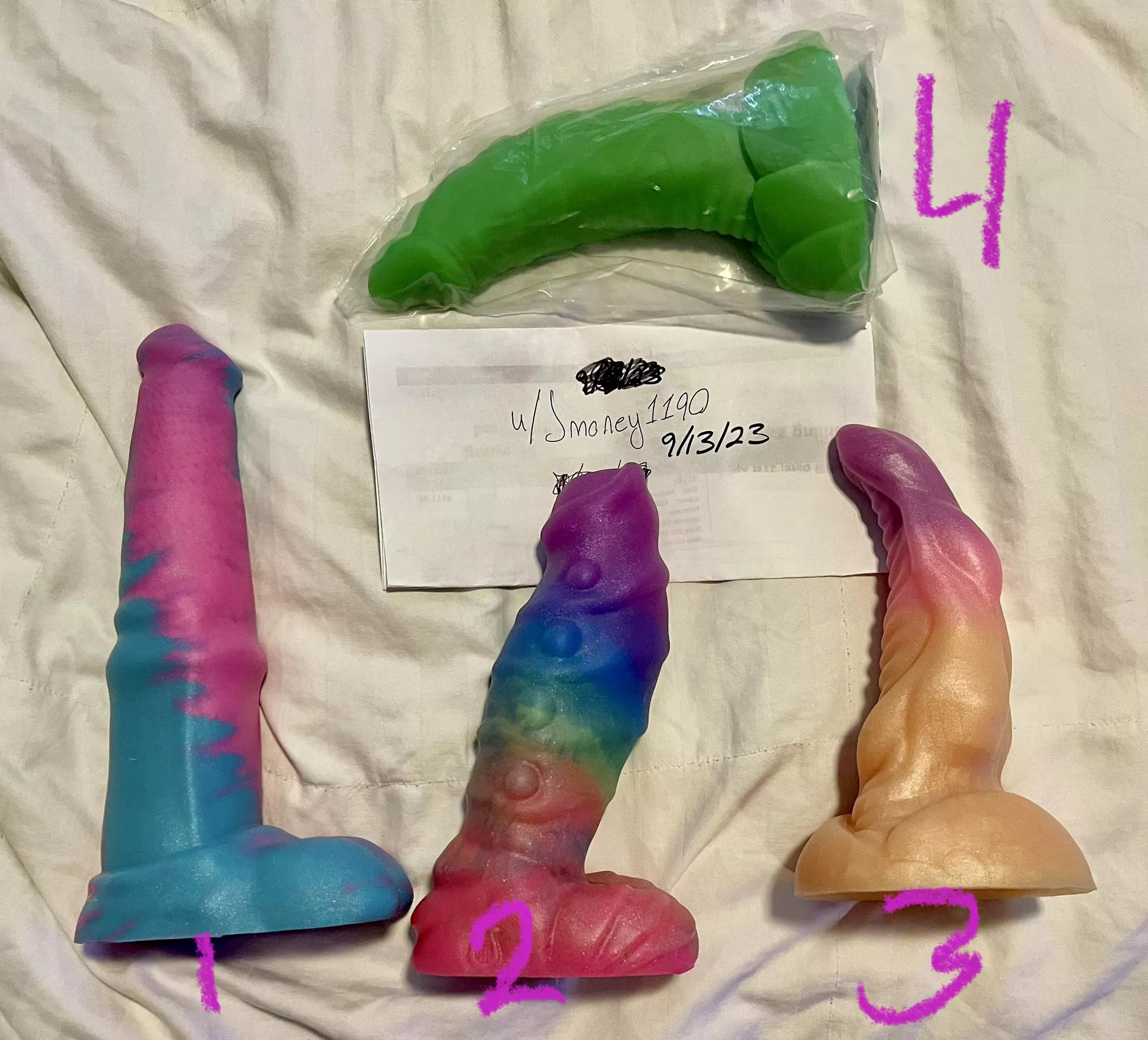 Selling Bad dragon, Wandering Bard, and weredog toys. US shipping included buy more save more. :) posted by Jmoney1190