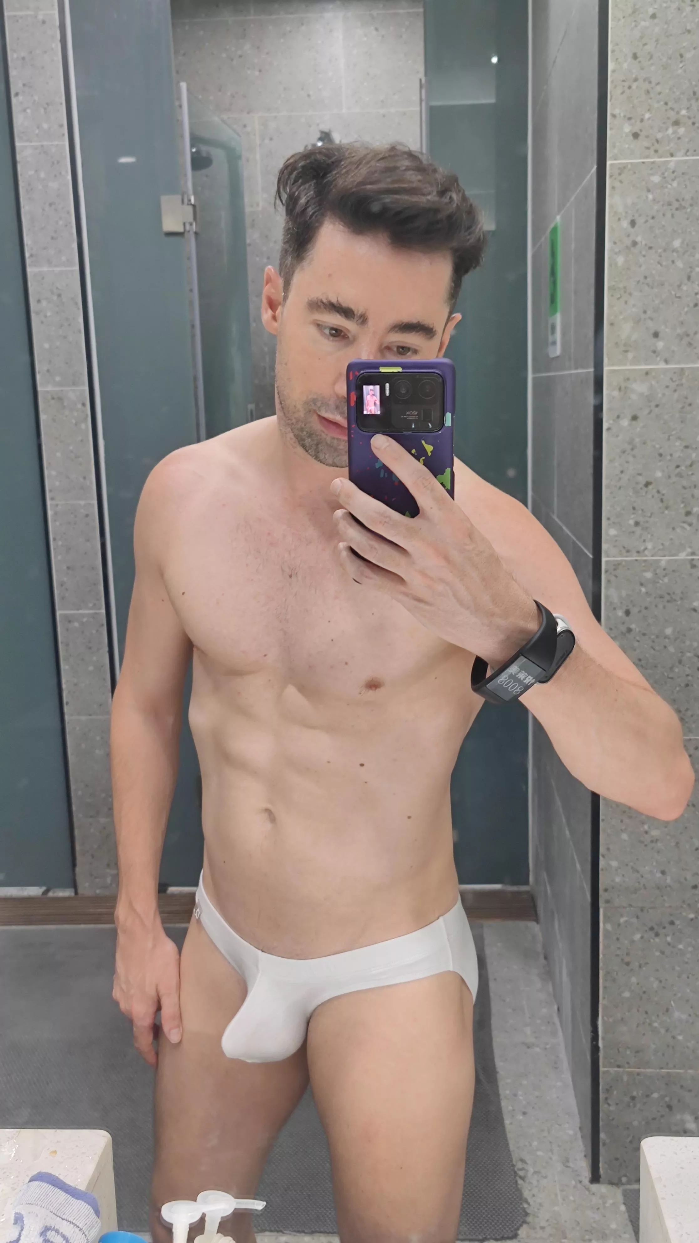 White wet briefs posted by arthusandnico