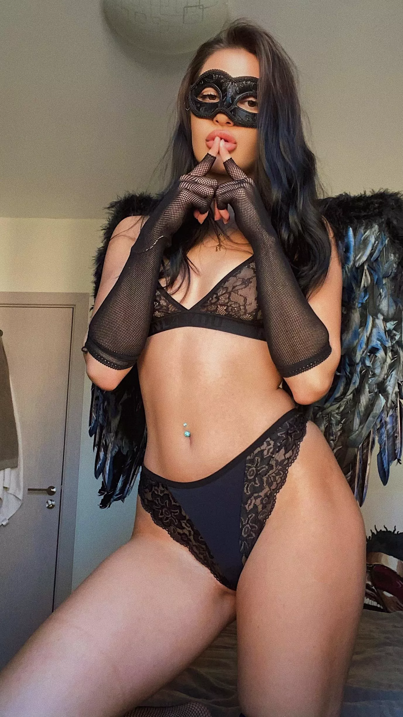 Would you fuck me in black? posted by moodilySwaddle