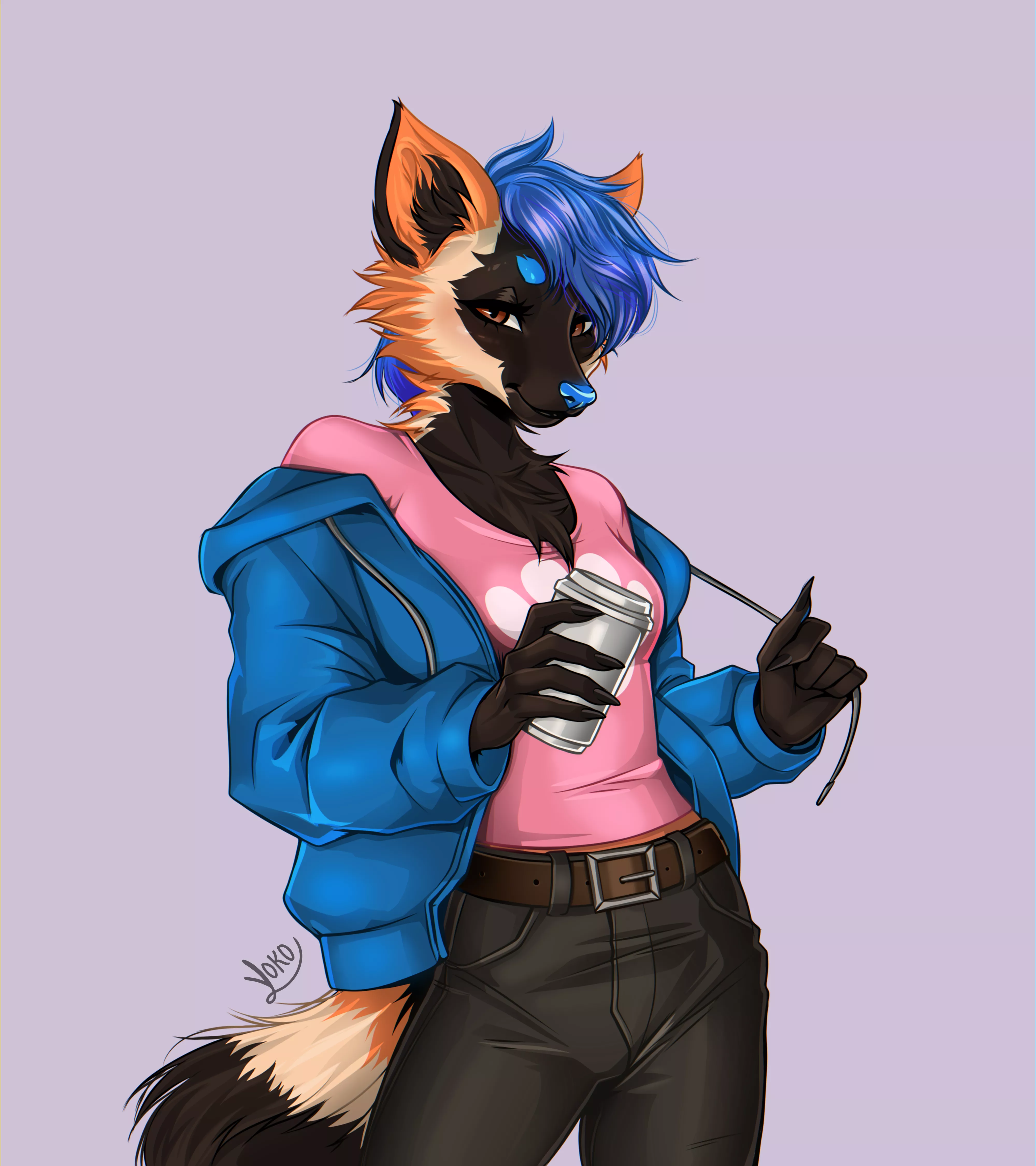 Commission by me 💜 posted by L_Yokoo