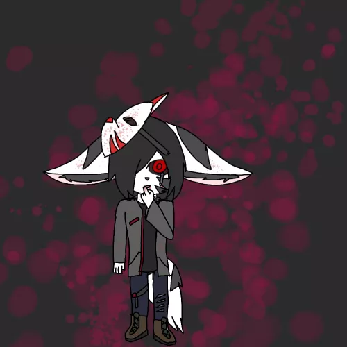 Drew my Sona as a ghoul (mild blood) by Skipper_the_fox