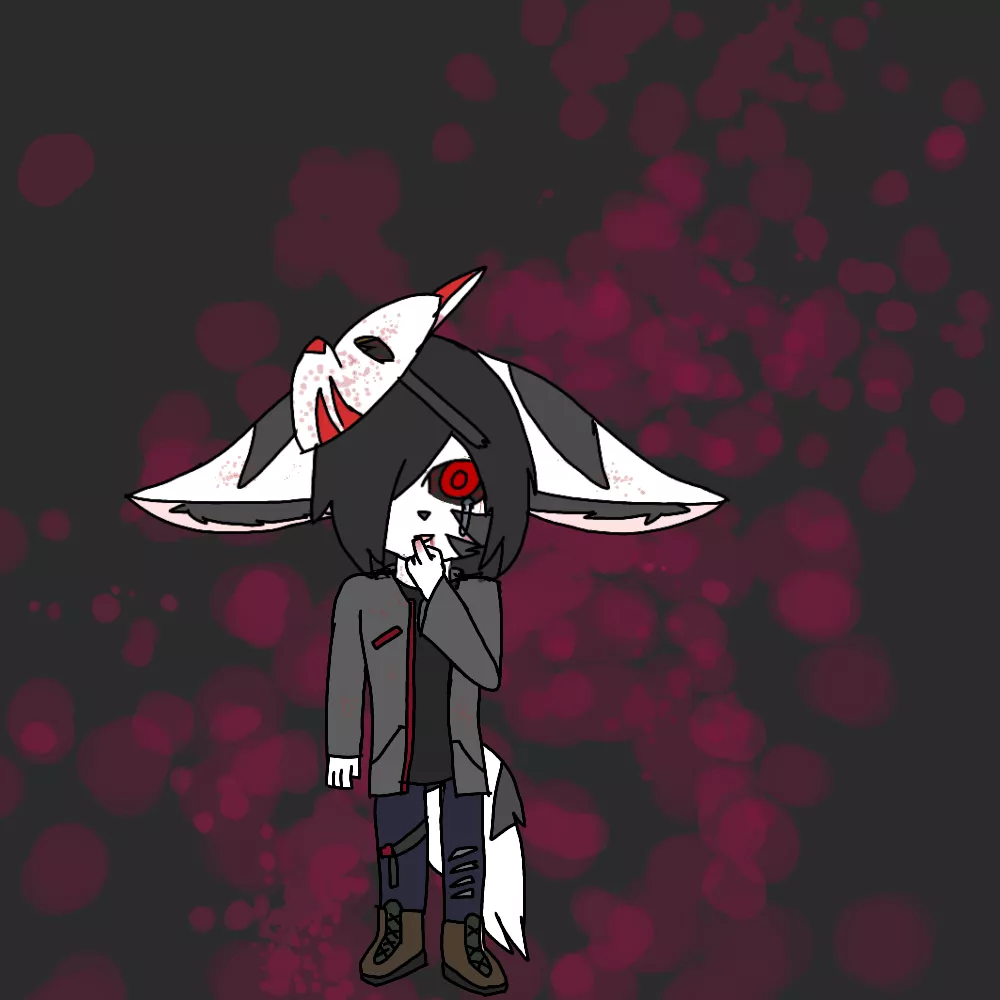 Drew my Sona as a ghoul (mild blood) posted by Skipper_the_fox