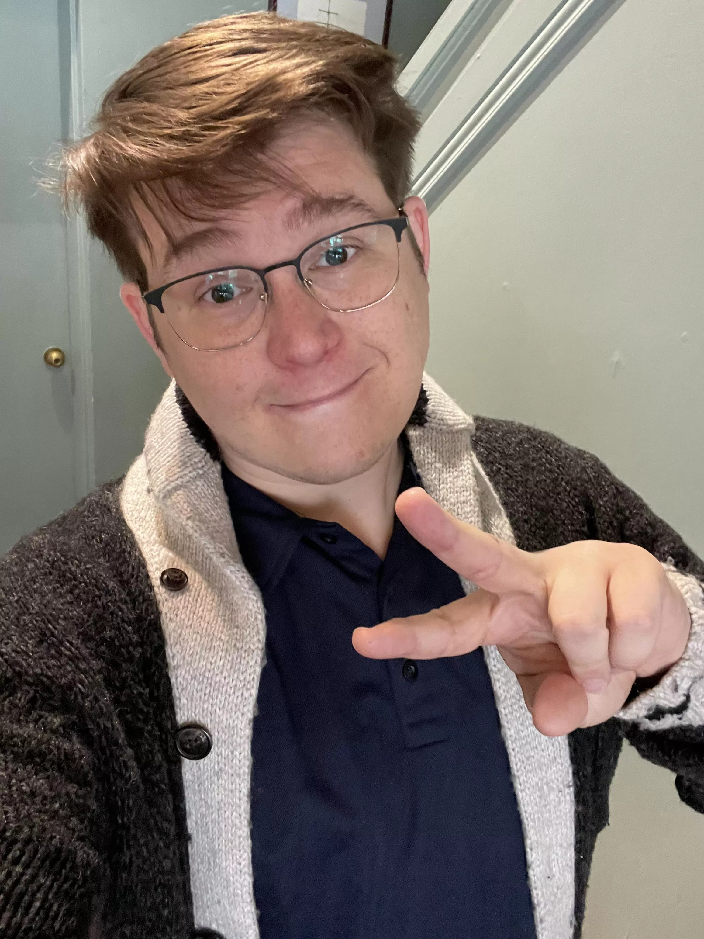 Feeling a lil down but still smiling posted by WanderingBombardier