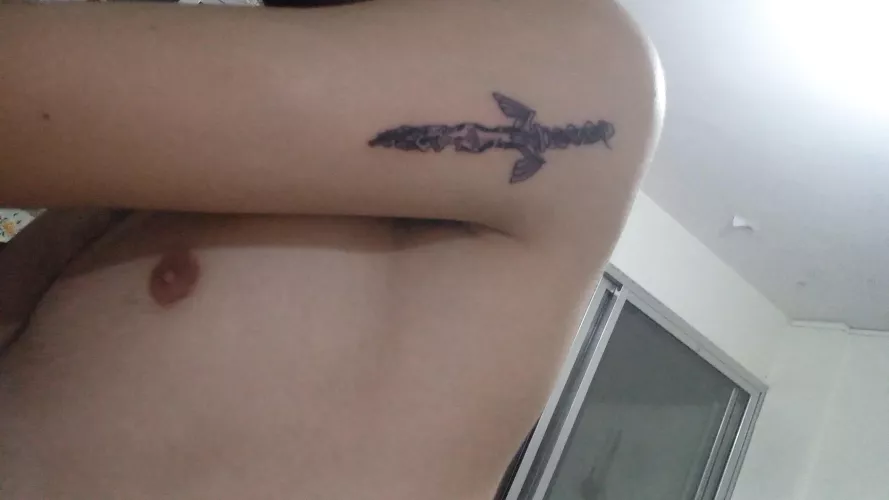 Felt hot in with my new tattoo by MirrorSimilar4080