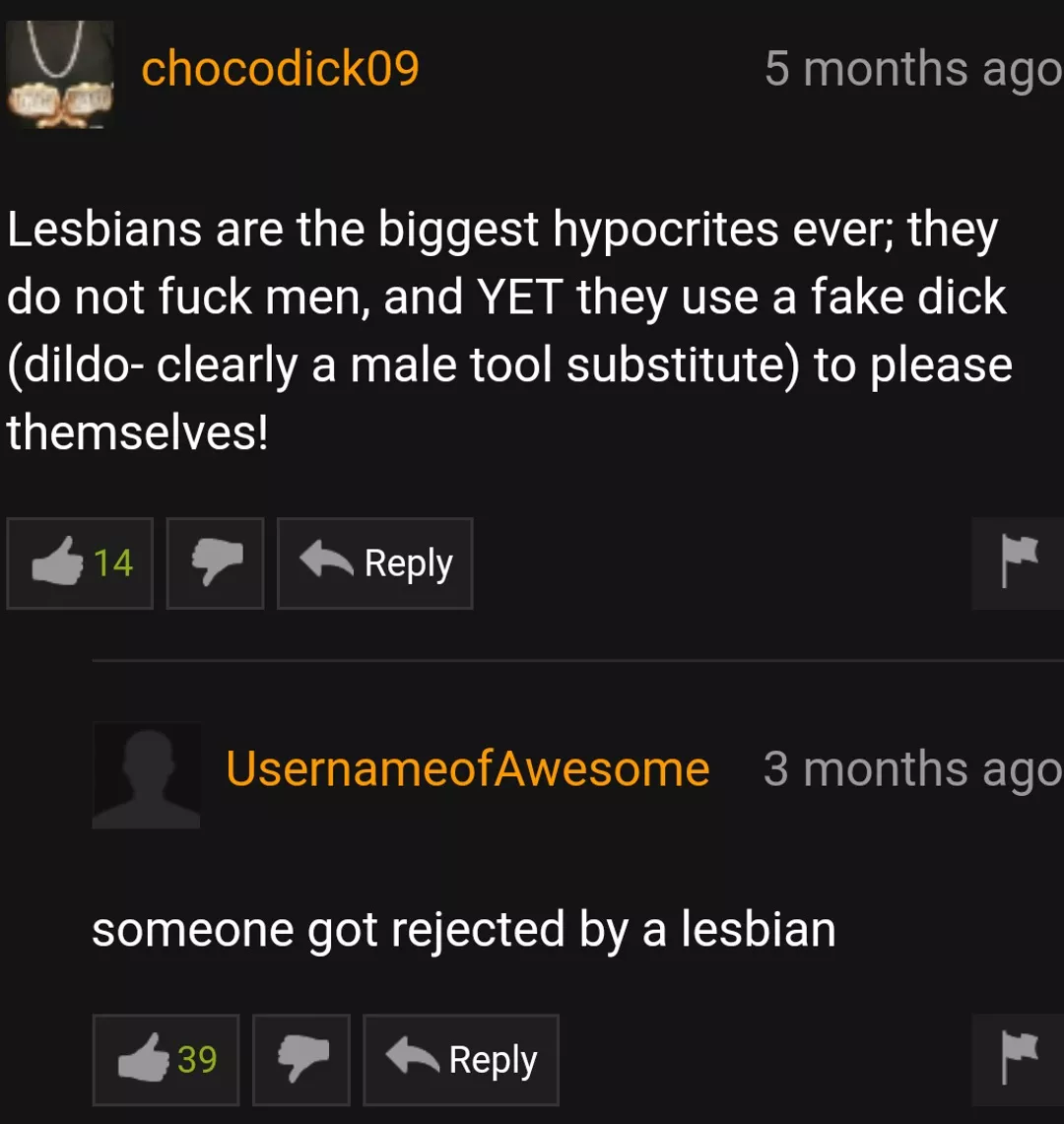 Getting rejected by a lesbian posted by throughhamper29
