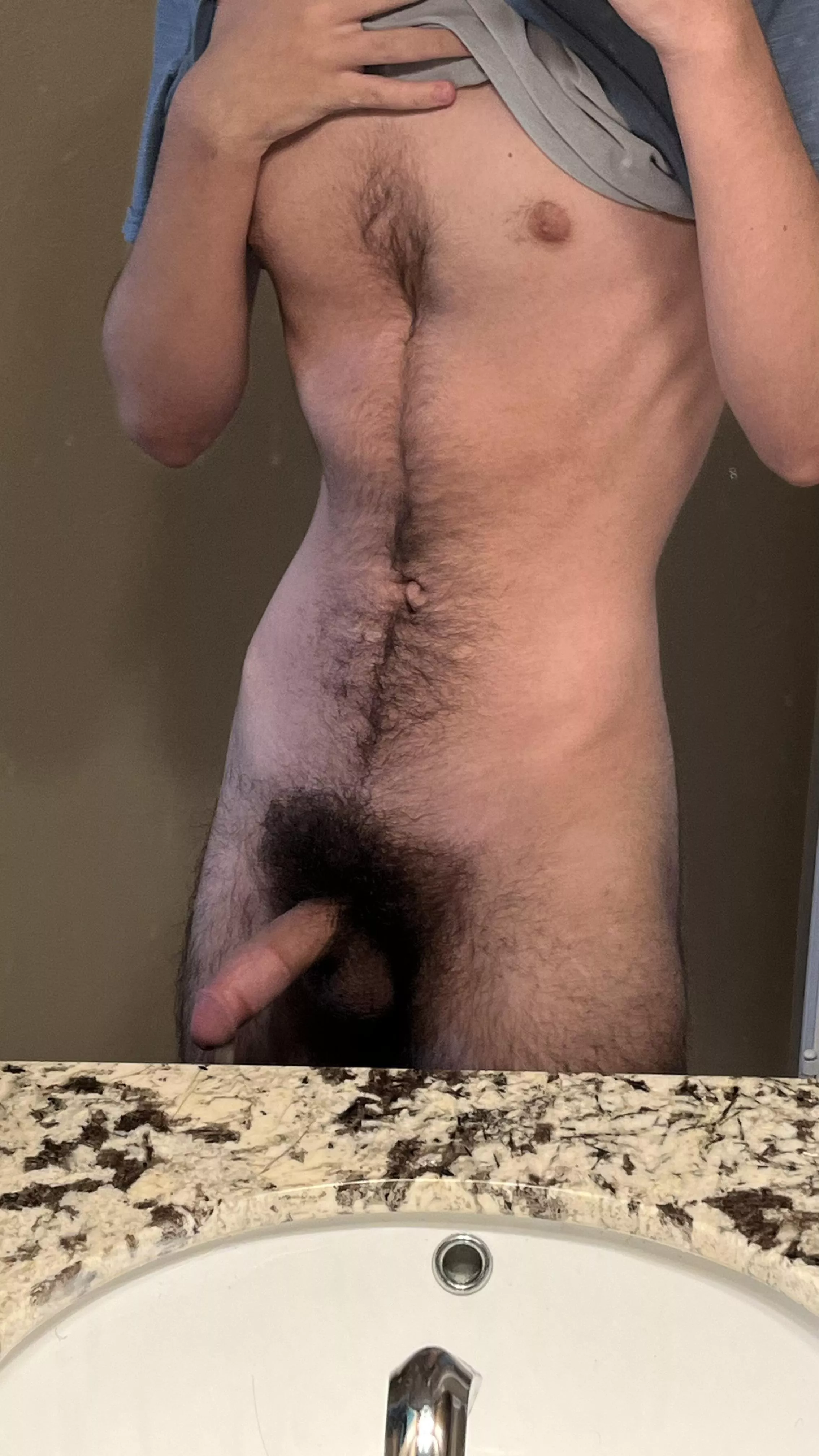 Hairy enough for an 18yo? posted by Horny_fly