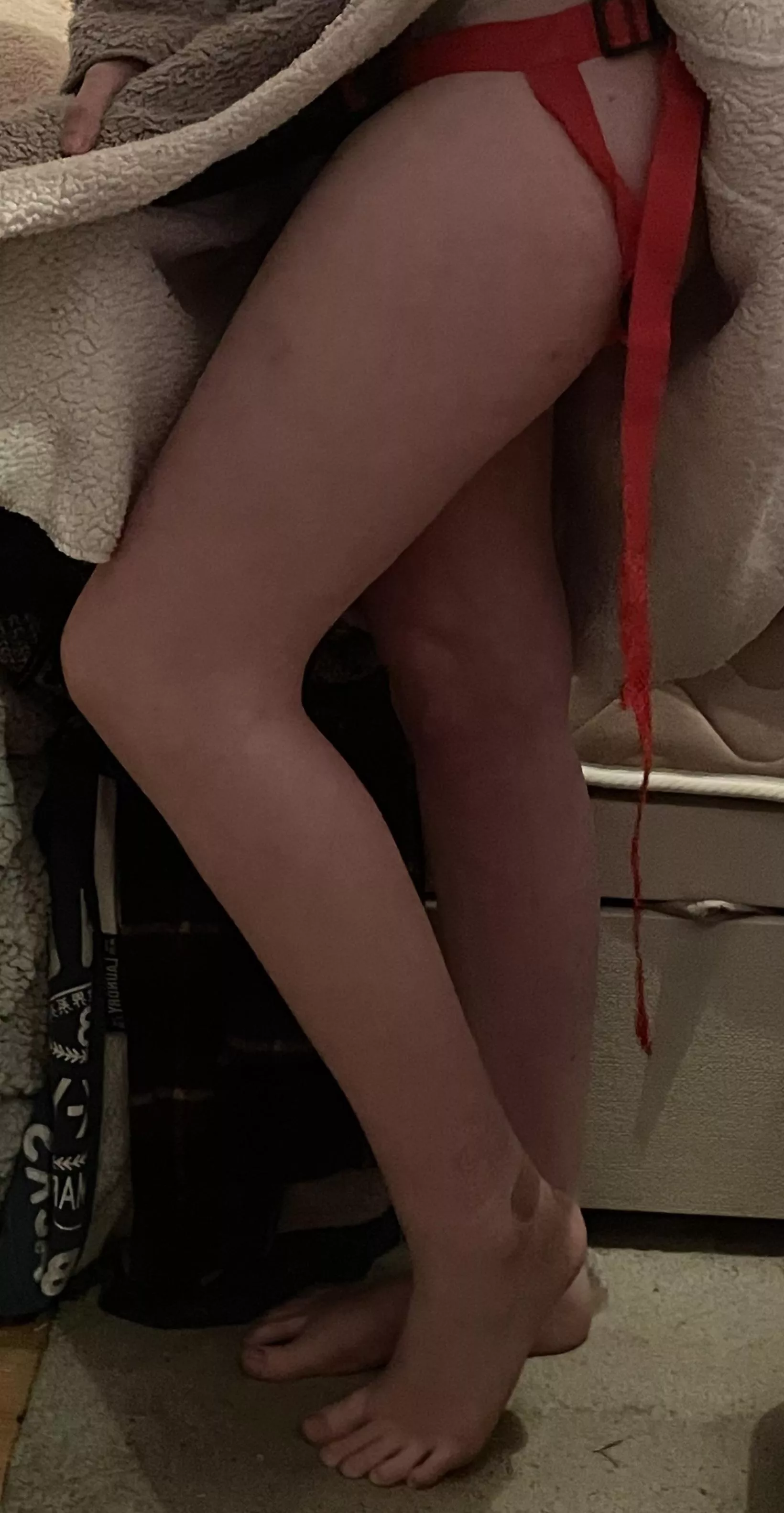 I come out of the shower looking like this… what do you do? posted by Gingerbreadcharlie19