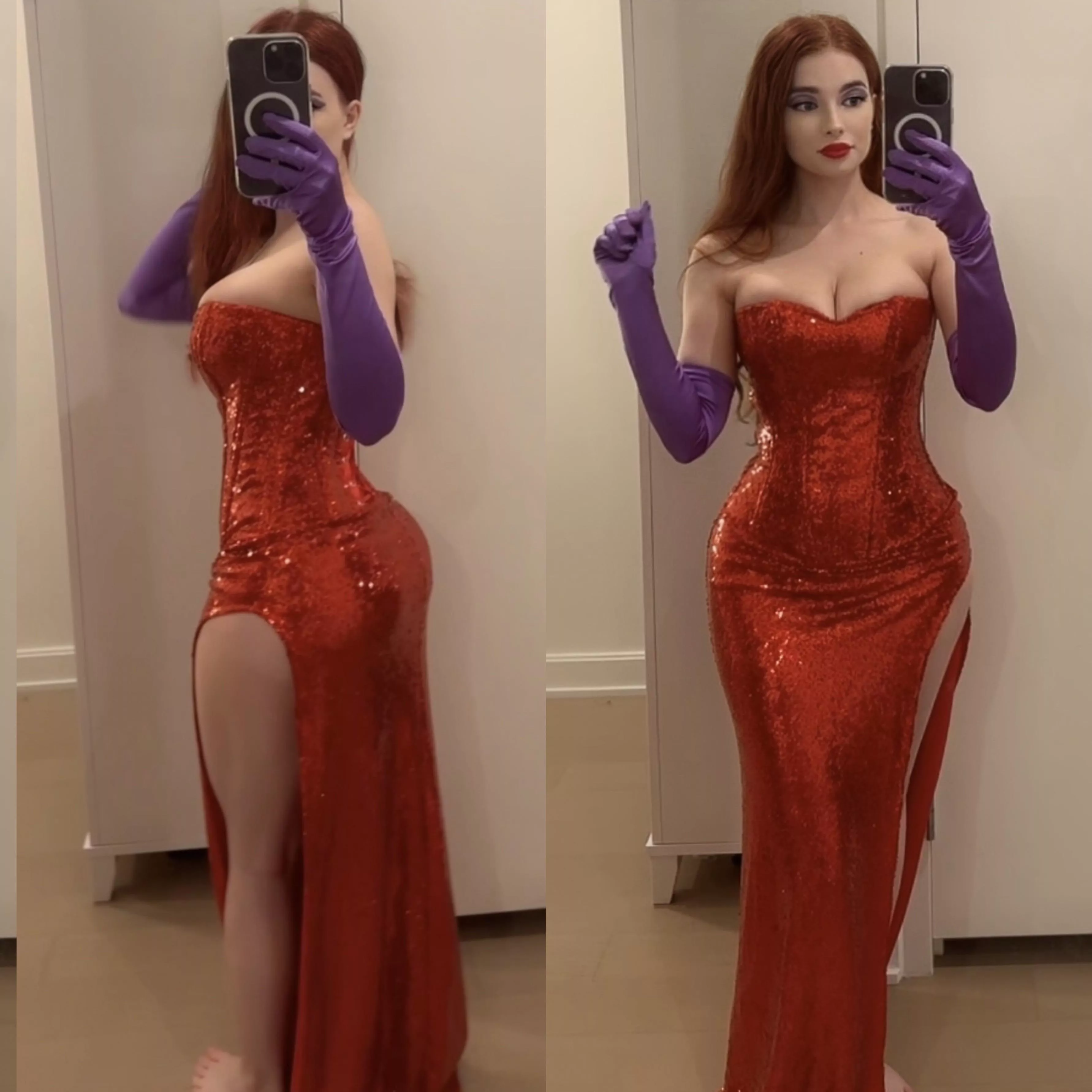 Jessica Rabbit from Who Framed Roger Rabbit by Caitbabyxo posted by caitbabyxo