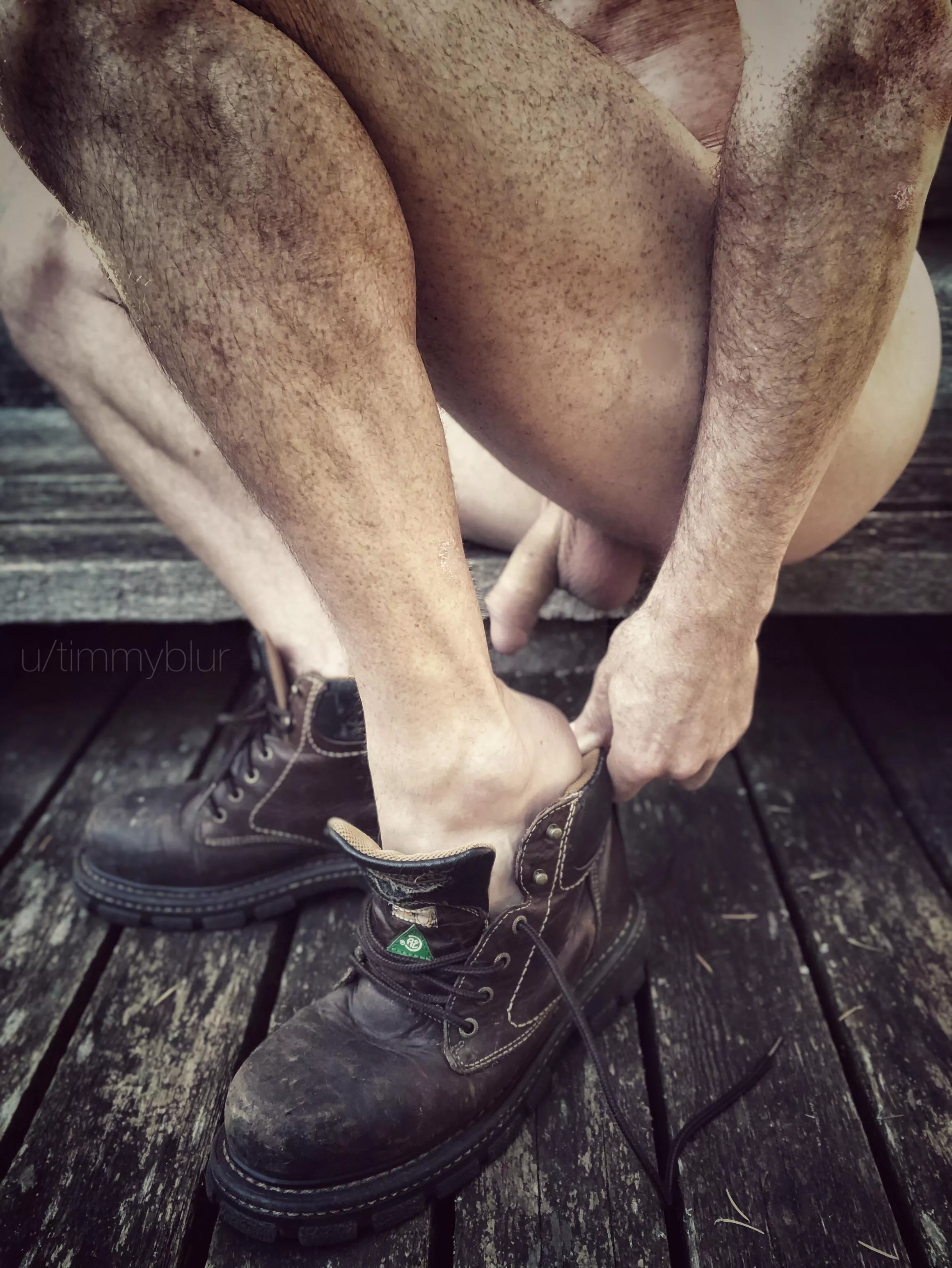 Just boots… I can do that. posted by timmyblur