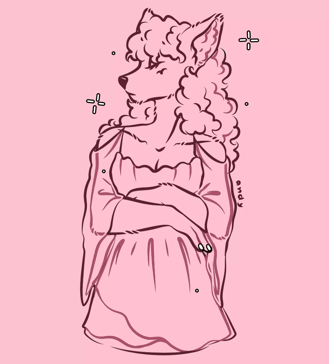 she's a lady posted by andyarttz