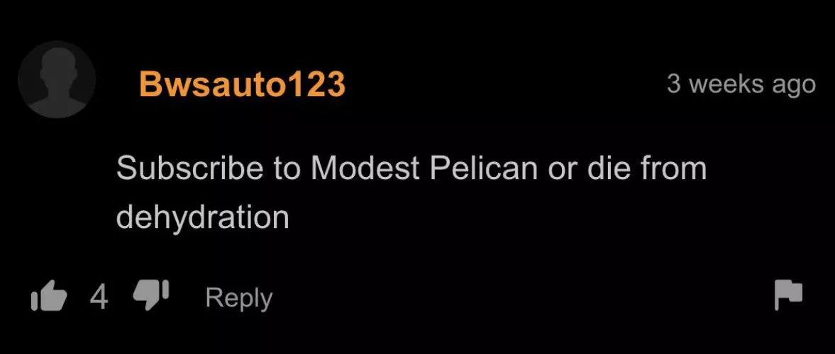 Sub to modest pelican by FoxtrotIsADegenerate